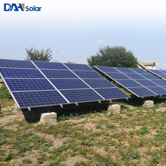 نصب و راه اندازی آسان 5kw Hybrid Solar Power Generation System 