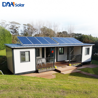 سیستم خانه خورشیدی بر روی شبکه 1kw 