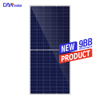 پنل خورشیدی نیمه سلولی dah poly 9bb 395w 400w 400w 