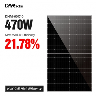 پنل های خورشیدی تک خورشیدی DHM-60X10 450~470W
 