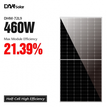  430W 435W 440W 445W 450W 455W 460W پنل خورشیدی نیمه سلول راندمان بالا PV مدول