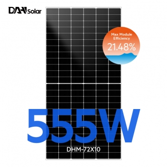 520W-550W پانل خورشیدی نیم سلولی PV با کارایی بالا ماژول PV