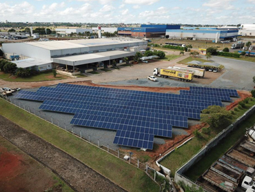 پروژه پنل خورشیدی 1000 قطعه ای گویانیا برزیل
