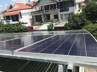 ویتنام 10kw استفاده از منظومه شمسی خورشیدی